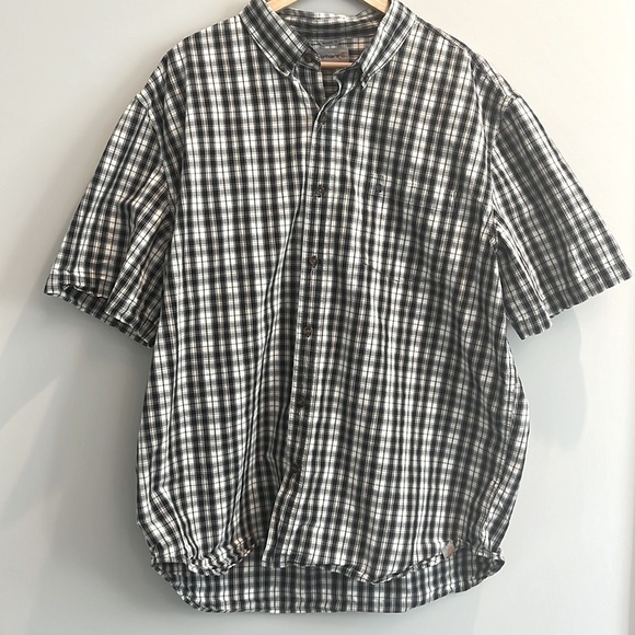 Carhartt Black and White Checkered Shirt - Picture 2 of 10